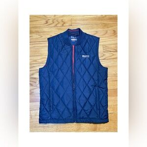 HAWKE & CO HK Navy Blue quilted Performance vest men’s sz S New no tags!